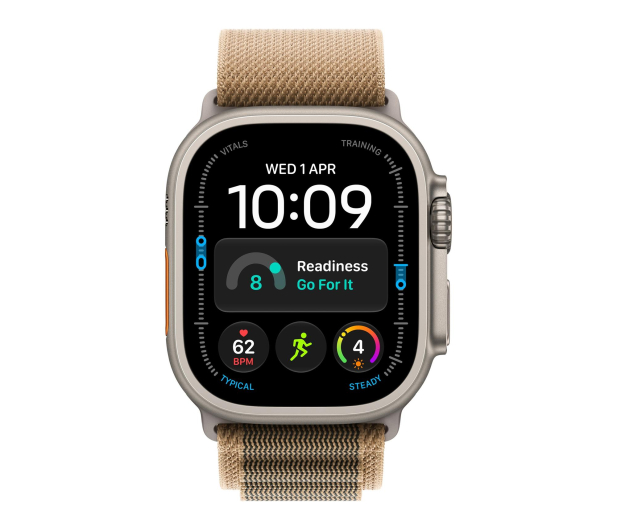 Apple Watch Ultra 4/Naturalny Tytan/Pustynna Opaska Alpine S - 1594108 - zdjęcie 2